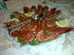 I gamberoni / garneles